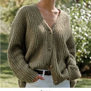 JENNI KAYNE
Alpaca Cocoon Cardigan size small